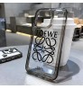 ロエベブランドiphone15ケース Loewe シンプル 透明iphone14plus/14pro/14pro maxケース高品質 耐衝撃男女兼用人気 iphone13/13pro/13pro maxケース激安