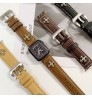 メンズレディースChrome Hearts クロムハーツ  腕時計バンドiwatch band アップルウォッチ10/X/9/8/7 ultra2 交換ベルト耐水性腕時計apple watch10 9 8 7 6 5 4 se2ベルト革時計ベルト Chrome Hearts クロムハーツ スマートウォッチ10 9バンド ベルト