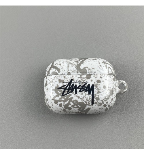 ステューシー Stussy ナイキ Nikeブランドairpods pro2 pro 4 3 2 pro2ケースカラビナ付き便利 ステューシー Stussy ナイキ Nikeエアーポッズ4 プロ2 3 2カバー レディースメンズ 耐衝撃 ステューシー Stussy ナイキ Nikeエアーポッズ プロ 2 airpods 2 3 4 pro2ケース  用