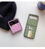 ゴヤール GoyardブランドGalaxy Zflip5 6 fold5 6ケース折畳み式 ゴヤール Goyard 定番Galaxy Zflip3 4 5 6ケース可愛い女子ギャラクシー Z フリップ3 4 5 6 fold6 5 4 3カバー 落下防止