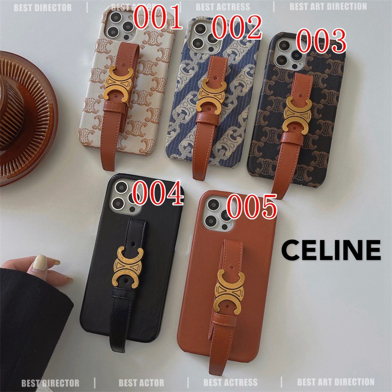 CELINE スマホケースiphone 15 14/13 セリーヌアイフォン15 14 13