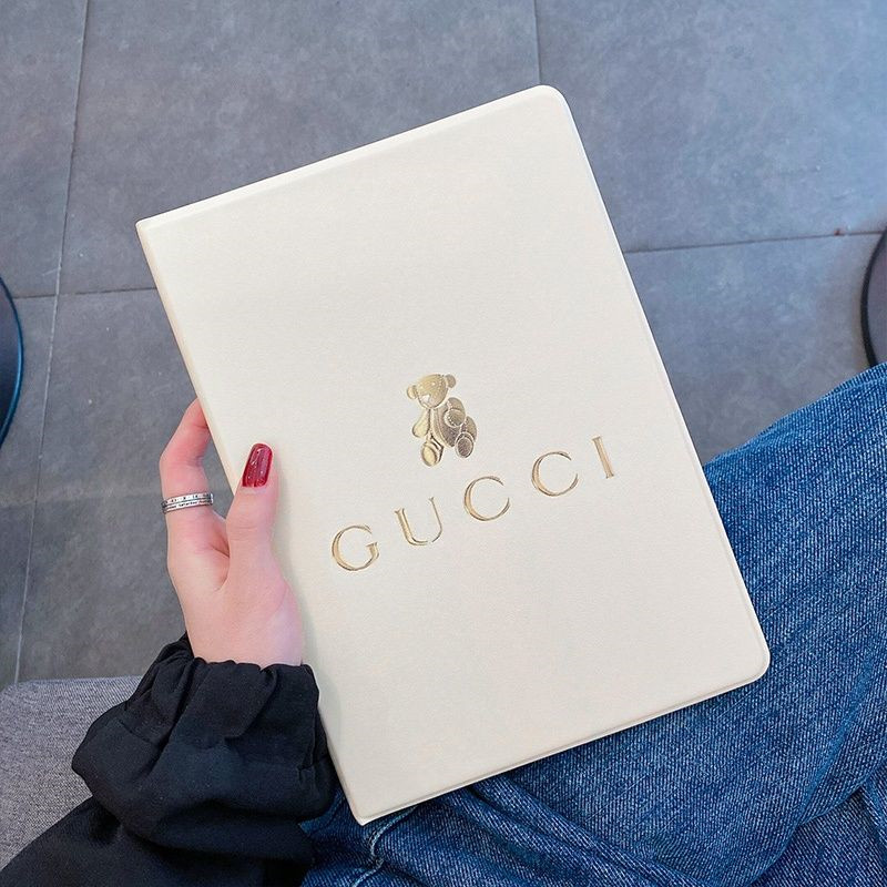 ipad air6 5 ipad mini7 6 5カバー グッチ Gucci メンズレディースアイパッド Air6 Ipad 10th Ipad Mini7ケース 激安 財布型 男女兼用 革製