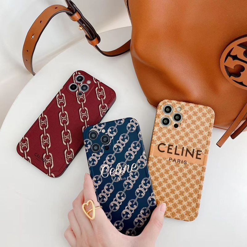 IPhone 15シリーズ 即納 セリーヌ CELINE  IPhone16 IPhone15 14 13 Pro IPhone16 15 11 Pro 8 SE ケース