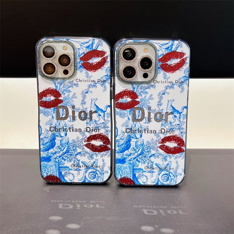 Iphone 15シリーズ 即納 芸能人愛用 ディオール Dior Iphone16 15 14 13携帯ケース