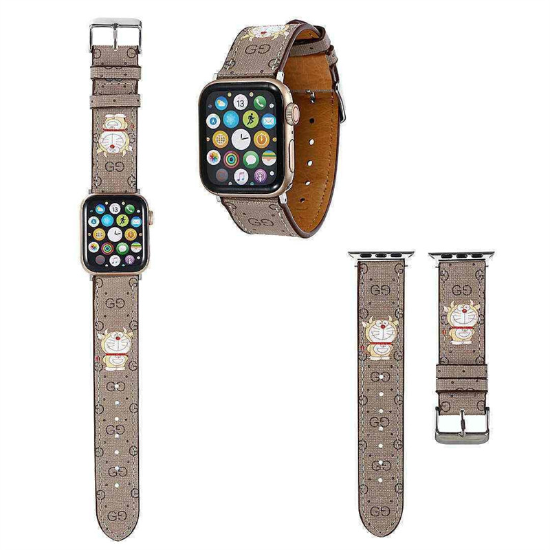 激安ブランドグッチ Gucciアップルウォッチ9 10ブランドバンド Ultra 2 Se2バンド apple Watch 10 9 8 7 バンド 男女兼用 