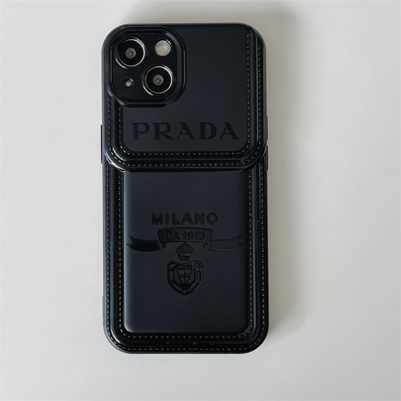 超スタイリッシュプラダ Prada アイホン15 16 pro max携帯ケース 大人気 プラダ Prada iPhone 14 15 16 plus ケース 革製 男女兼用 