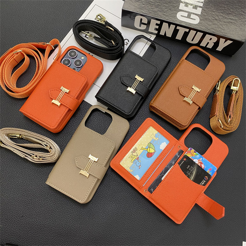 エルメス hermes IPhone 16 14 Pro IPhone16 15 IPhone SE 第3世代 スマホケース アイホン16 14 15プロマックスケース 新作 芸能人愛用 斜め掛け カード収納 男女兼用 