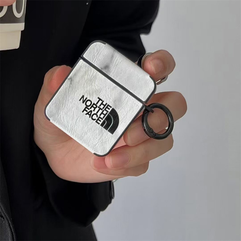 THE NORTH FACE ザ・ノース・フェイス ブランドAirpods Pro2ケースAirpods 3 4ケース 男女兼用 革製