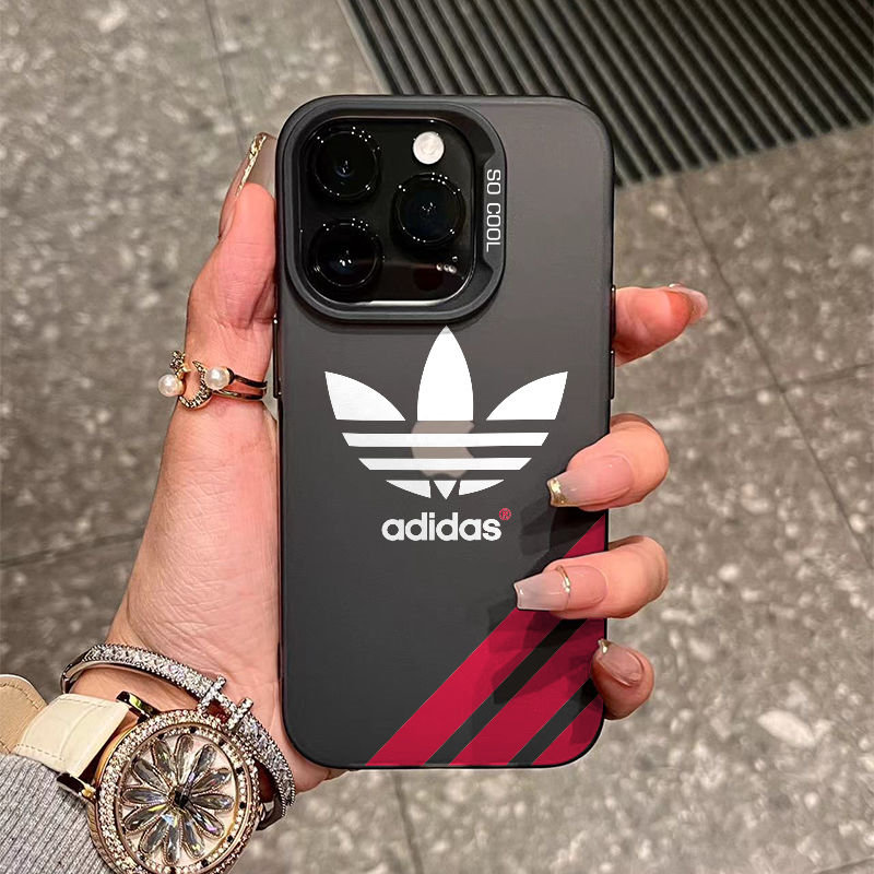 アイフォン16 15 プロ保護ケースアディダス Adidas 便利 アイホン16 15 14 13 Pro アイフォーン13 14 15 Pro Max Iphone15 16 Plus ケース  男女兼用