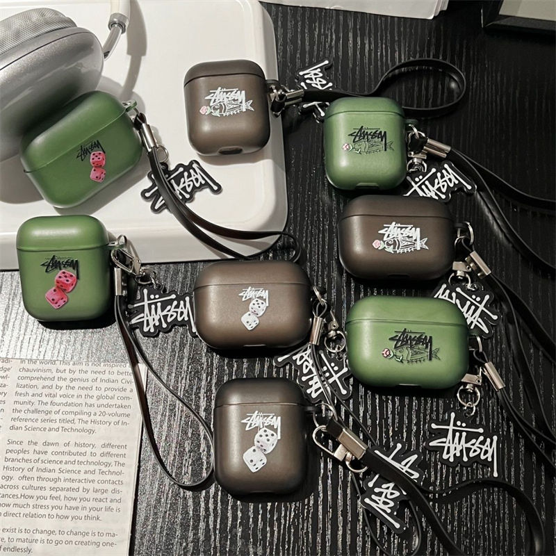 ステューシー Stussy ブランドAirpods4 Pro2ケースAirpods pro 3 4ケース